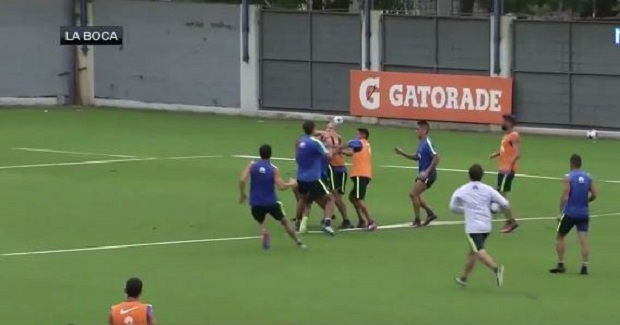 ВИДЕО: Туча на тренингу Боке јуниорс